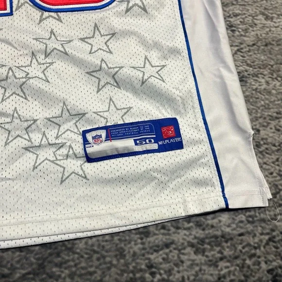 Troy Polamalu Pittsburgh Steelers 2008 Pro Bowl Jersey Size 52 Reebok NFL Away Jerseys